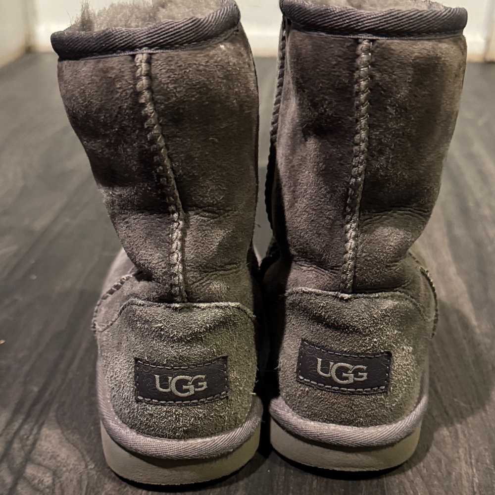 UGG Charcoal Short Youth Boots